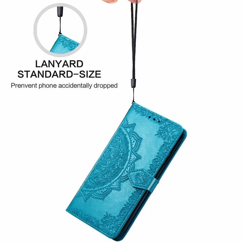 Flip Cover Sony Xperia 1 IV Mandala Sun Med Snor