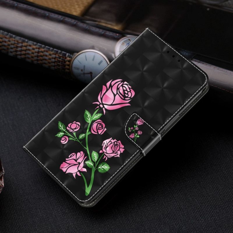 Flip Cover Sony Xperia 1 IV Roser Med Snor