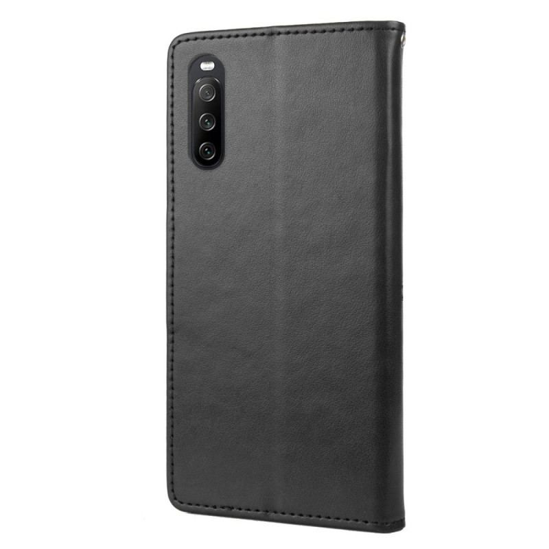 Flip Cover Sony Xperia 10 IV Blomster Og Sommerfugle
