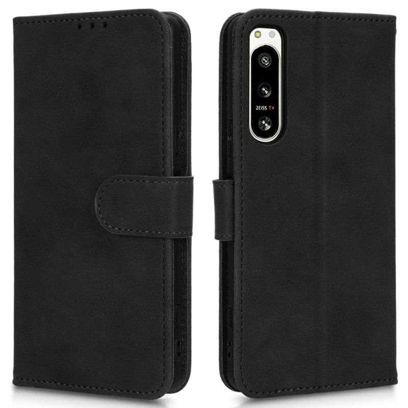 Flip Cover Sony Xperia 5 IV Med Snor Strappy Lædereffekt