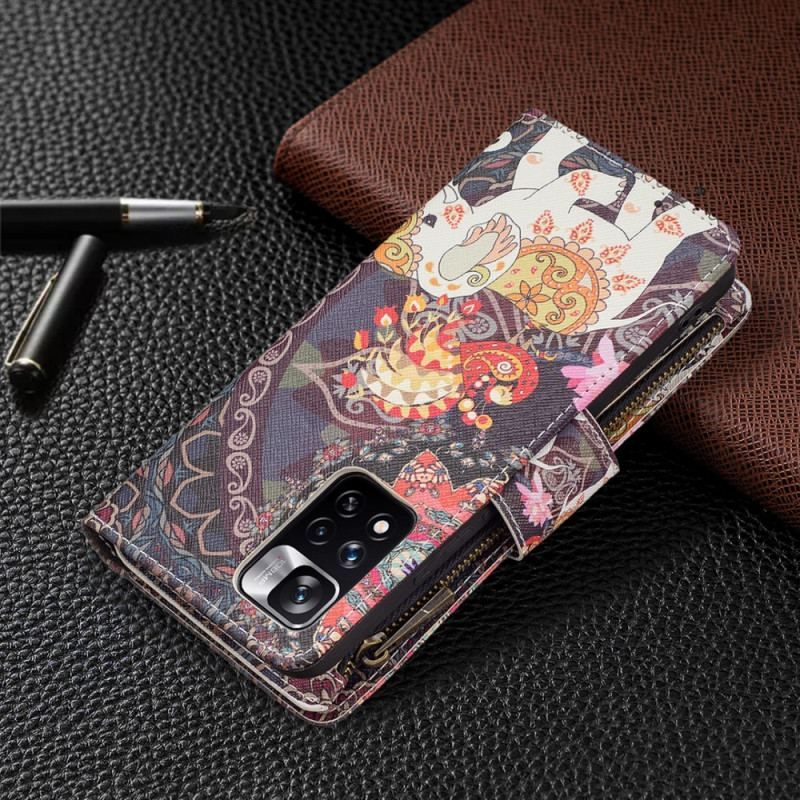 Flip Cover Xiaomi Redmi Note 11 Pro Plus 5G Elefant Lynlåslomme