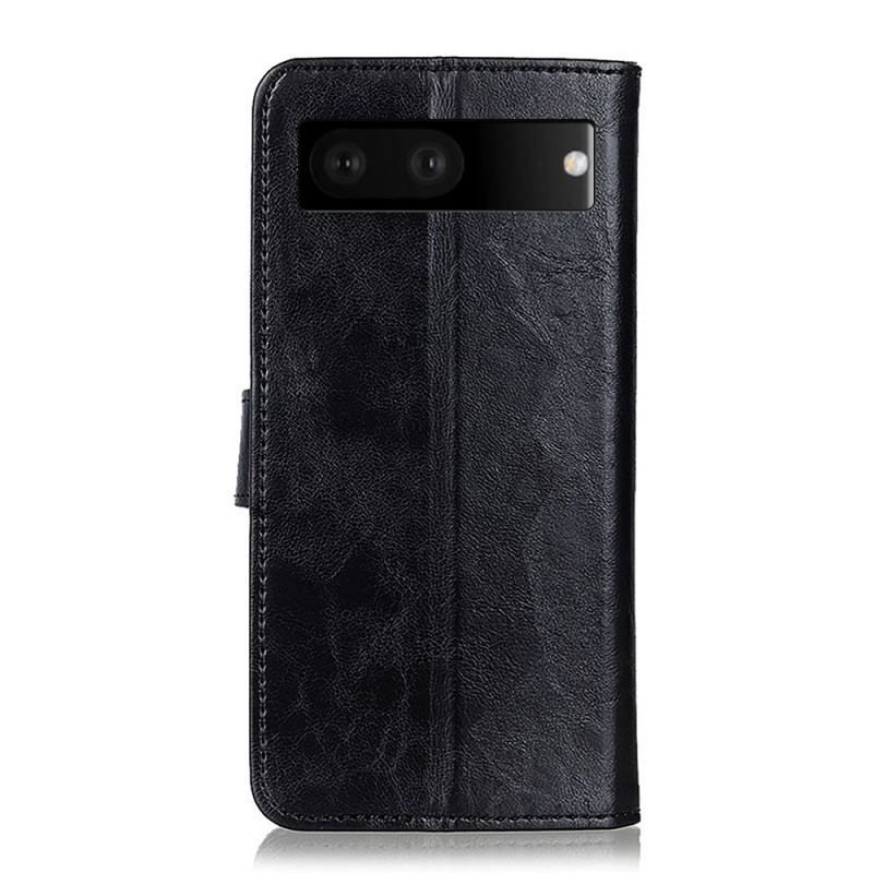 Læder Cover Google Pixel 7 Trefarvet Lædereffekt