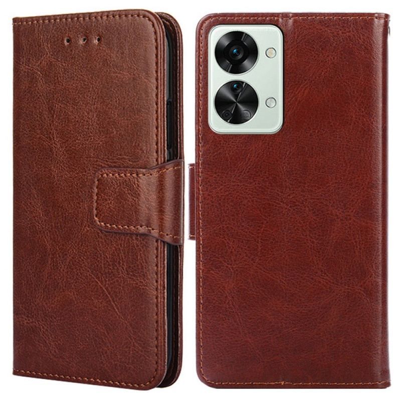 Læder Cover OnePlus Nord 2T 5G Vintage Kunstlæder