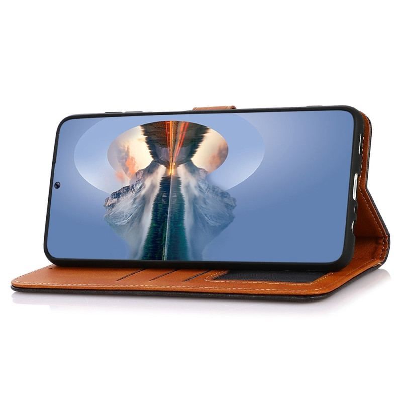 Læder Cover Realme GT Neo 3 Imiteret Læder Khazneh