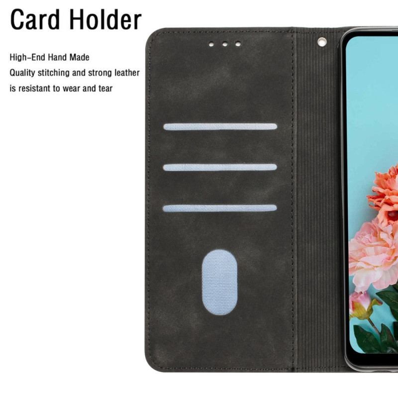 Læder Cover Samsung Galaxy A13 Med Snor Strappy Vintage Stil