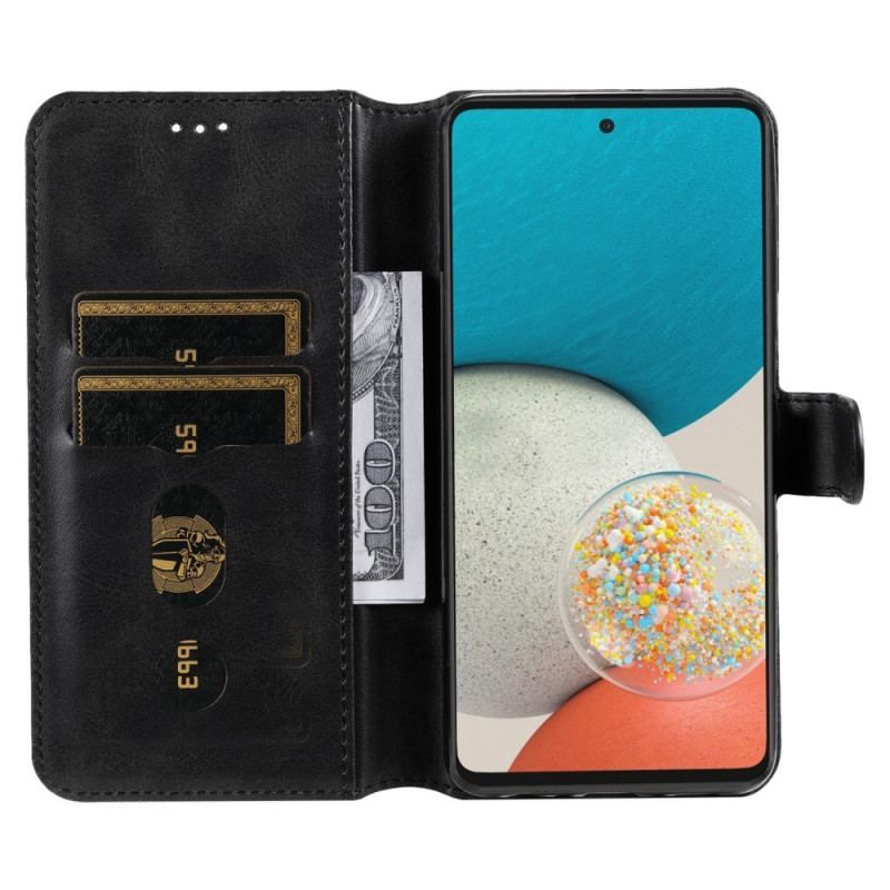 Læder Cover Samsung Galaxy A53 5G Solid Color Series