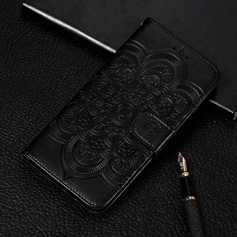 Læder Cover Samsung Galaxy S22 Plus 5G Fuld Mandala