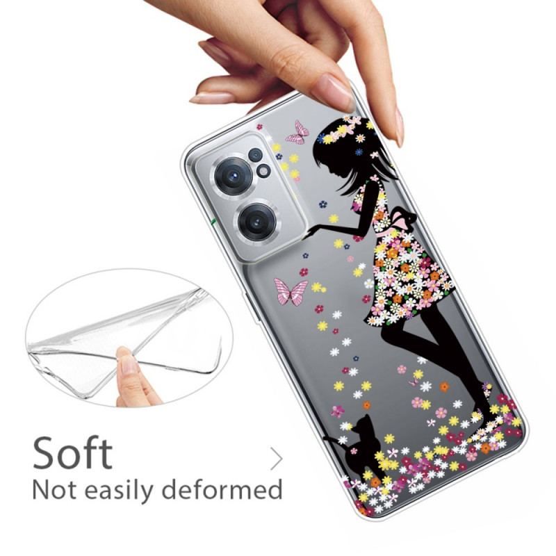 Mobilcover OnePlus Nord CE 2 5G Blomster Kjole