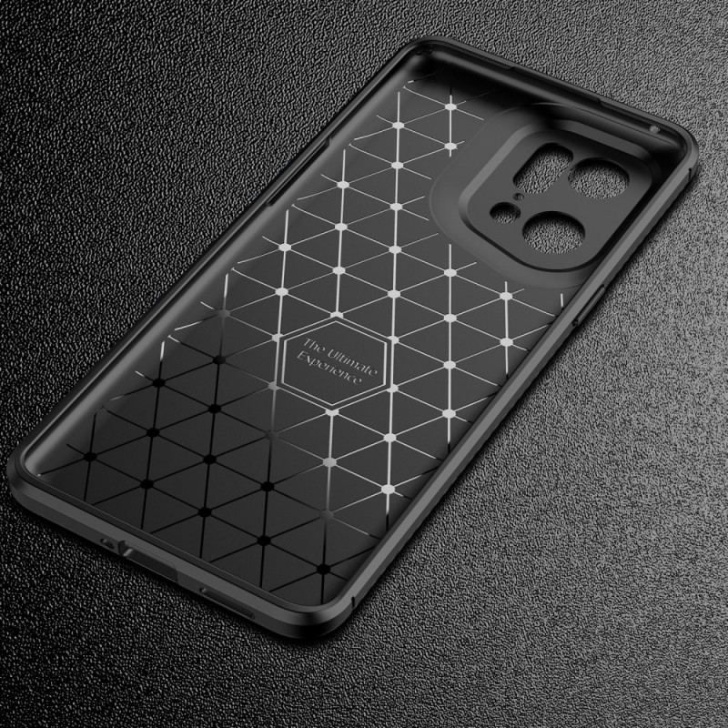 Mobilcover Oppo Find X5 Pro Børstet Kulfiber