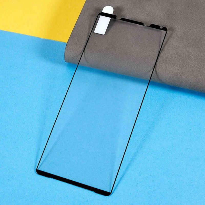 Sony Xperia 1 Iv Black Edge Hærdet Glas Skærmbeskytter